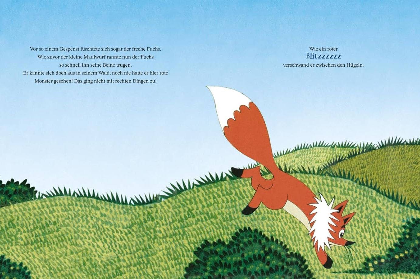 Der kleine Maulwurf als Maler