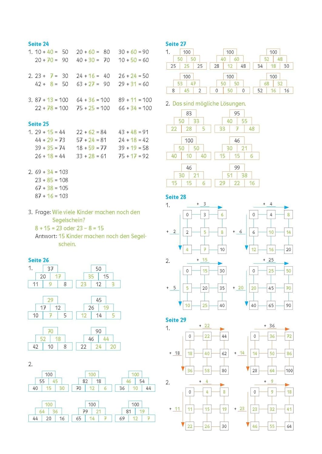 Die drei ??? Kids: Mein Übungsheft Mathe 2. Klasse - Rechnen bis 100