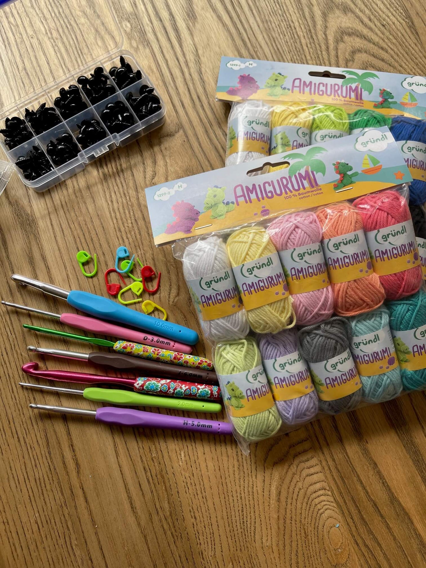 Das Amigurumi-Häkelset