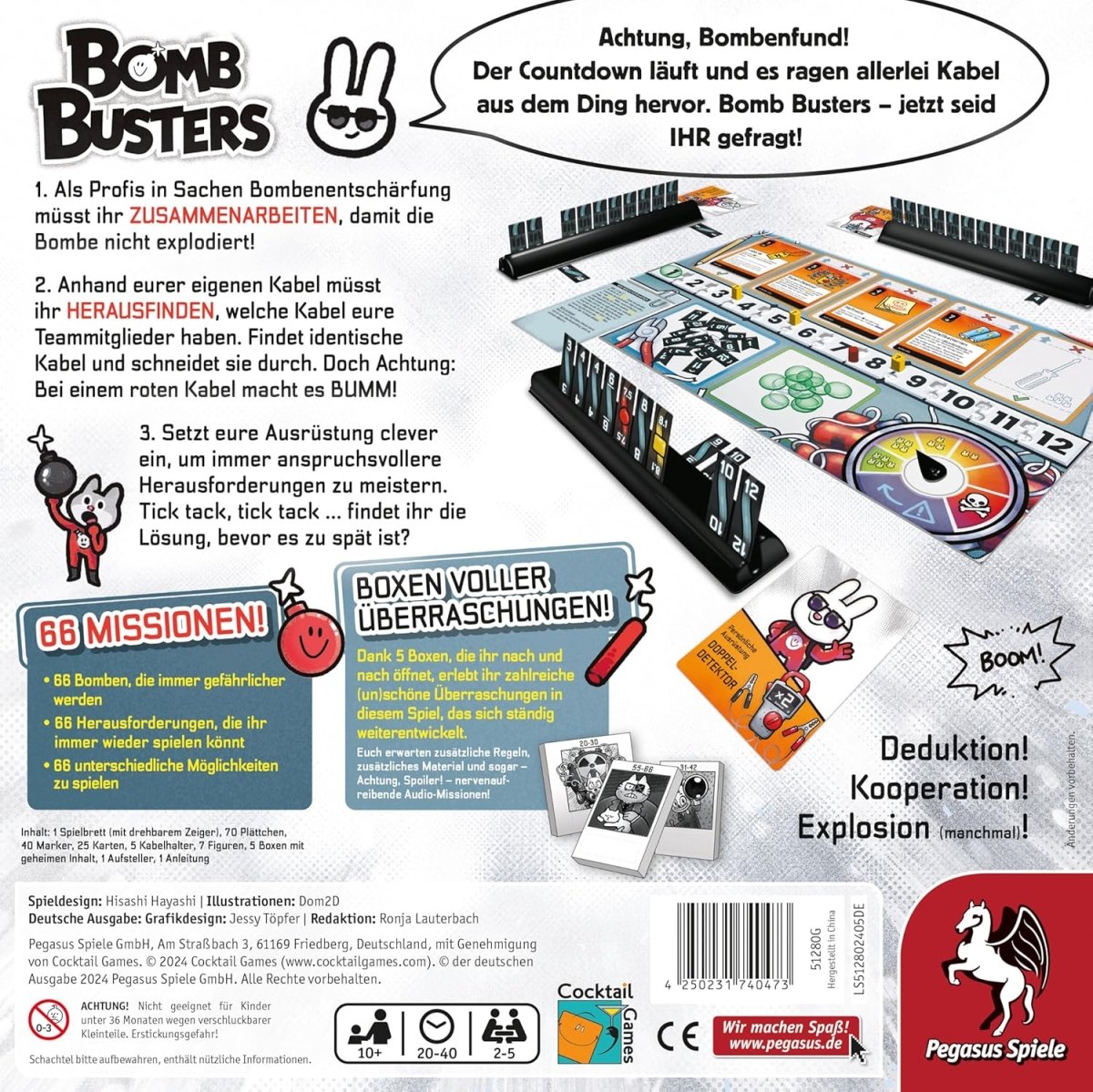 Bomb Buster - Spiel des Jahres 2025 - The German Bookstore ZA