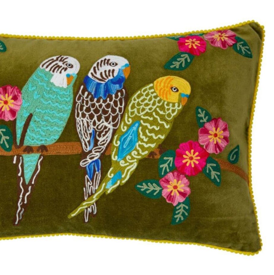 Cushion Budgies - The German Bookstore ZA