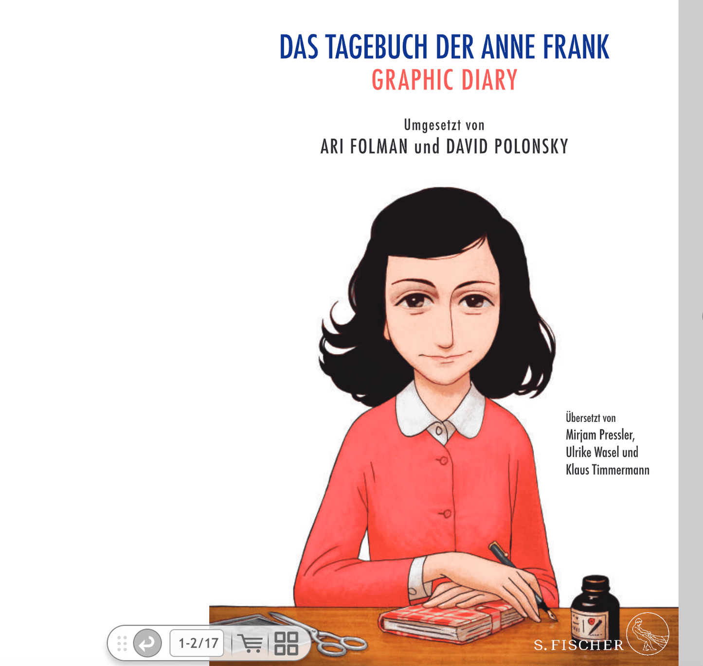 Das Tagebuch der Anne Frank - Graphic Diary - The German Bookstore ZA