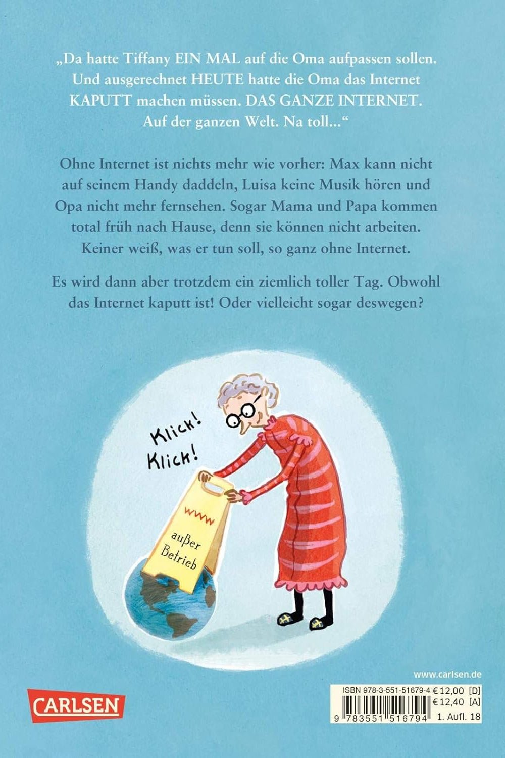 Der Tag, an dem die Oma das Internet kaputt gemacht hat - The German Bookstore ZA