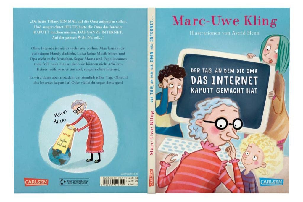 Der Tag, an dem die Oma das Internet kaputt gemacht hat - The German Bookstore ZA