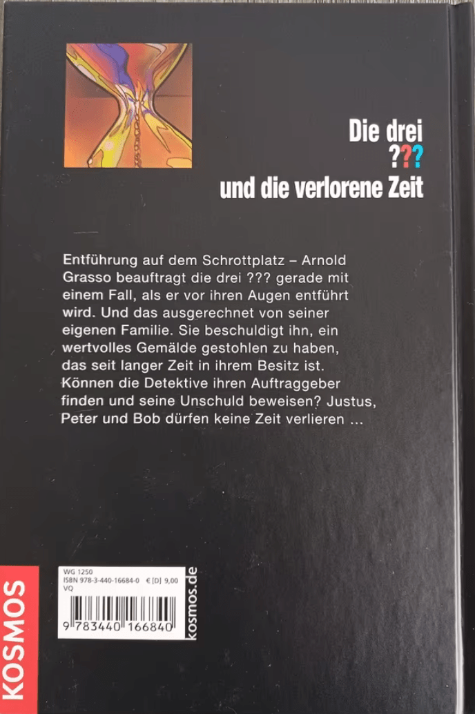 Die drei ??? und die verlorene Zeit - The German Bookstore ZA