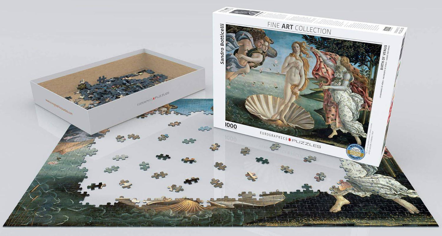 EuroGraphics Puzzle - Die Geburt der Venus - The German Bookstore ZA