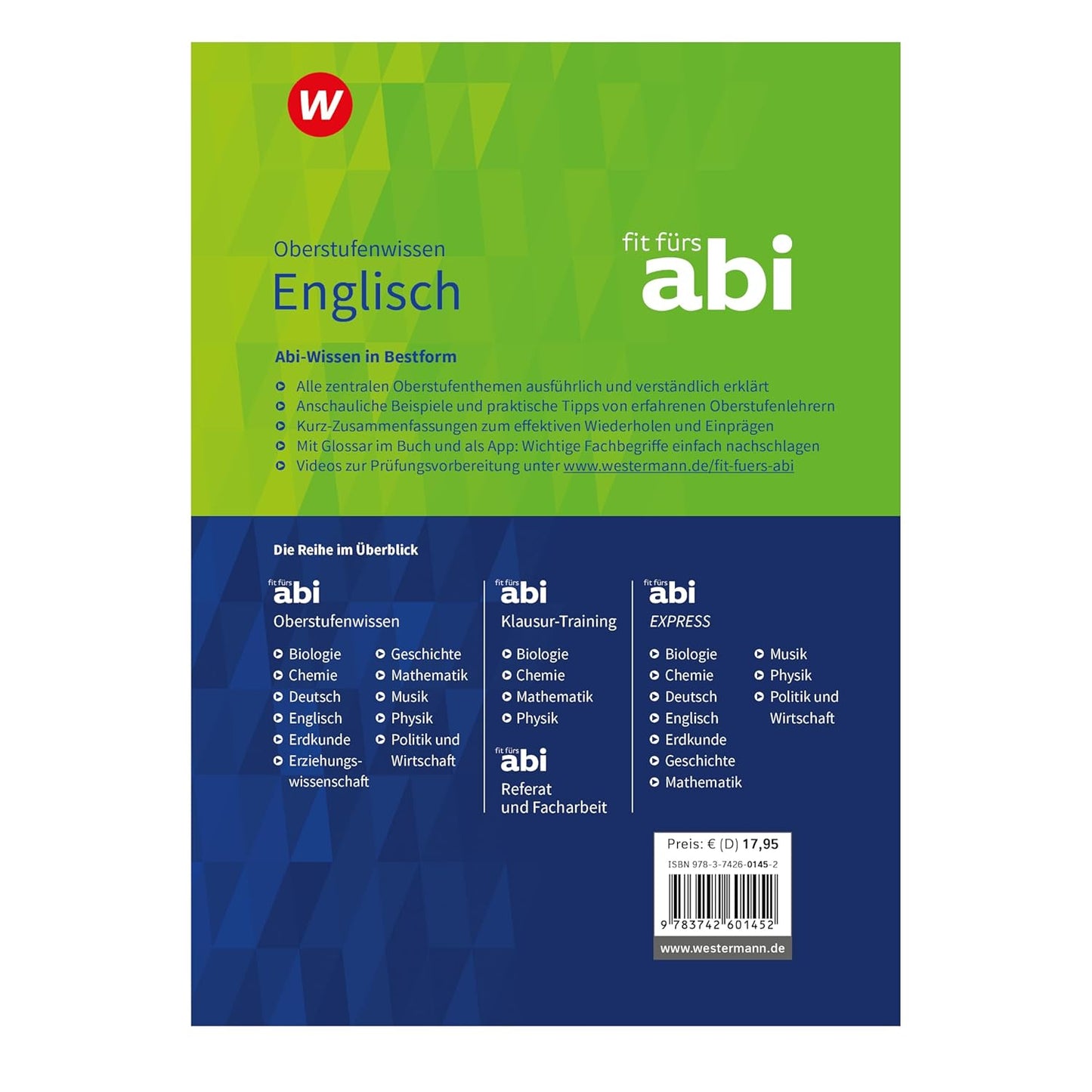 fit fürs abi - Oberstufen - wissen Englisch - The German Bookstore ZA