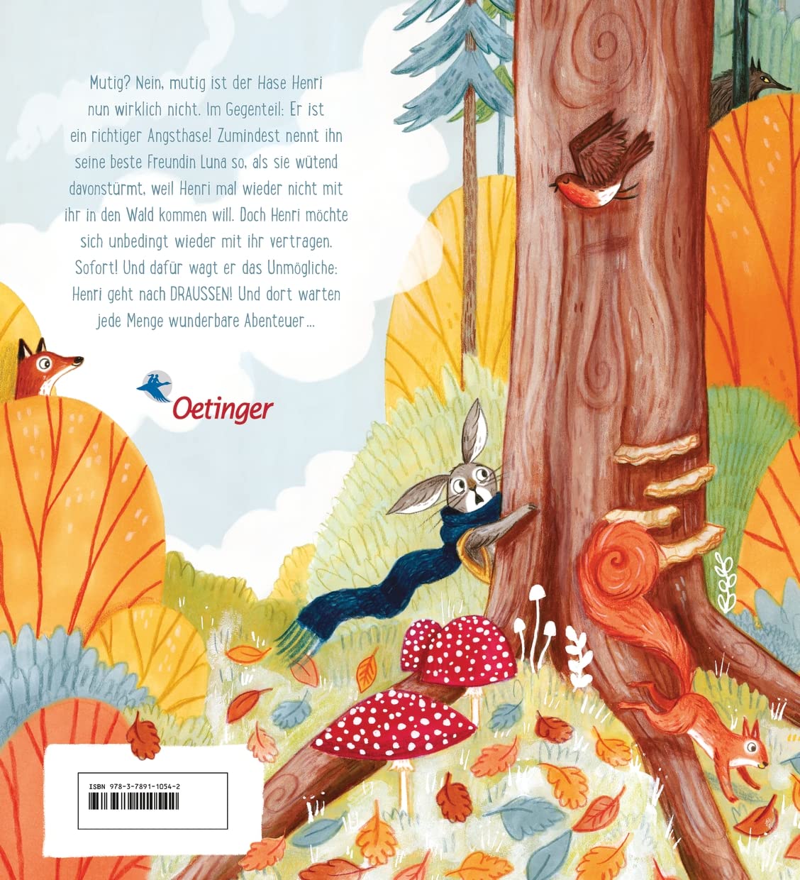 Henri, der mutige Angsthase - The German Bookstore ZA