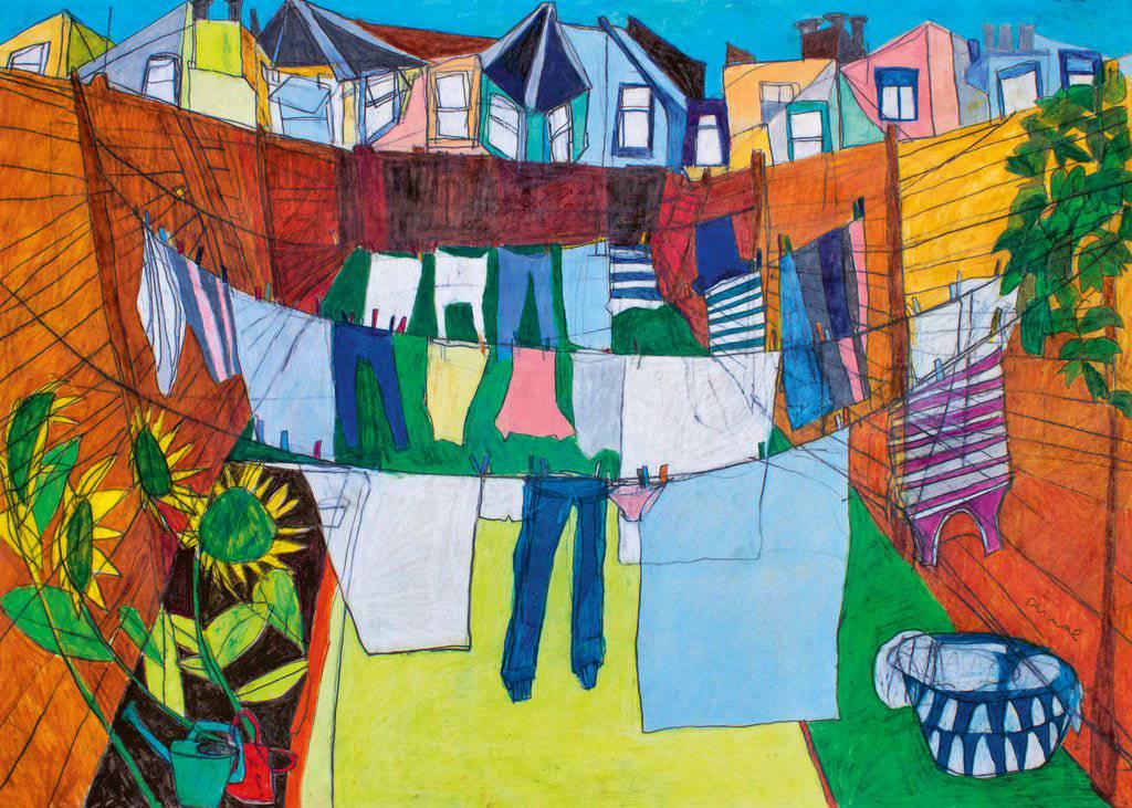 Heye Puzzle - In The Courtyard - The German Bookstore ZA