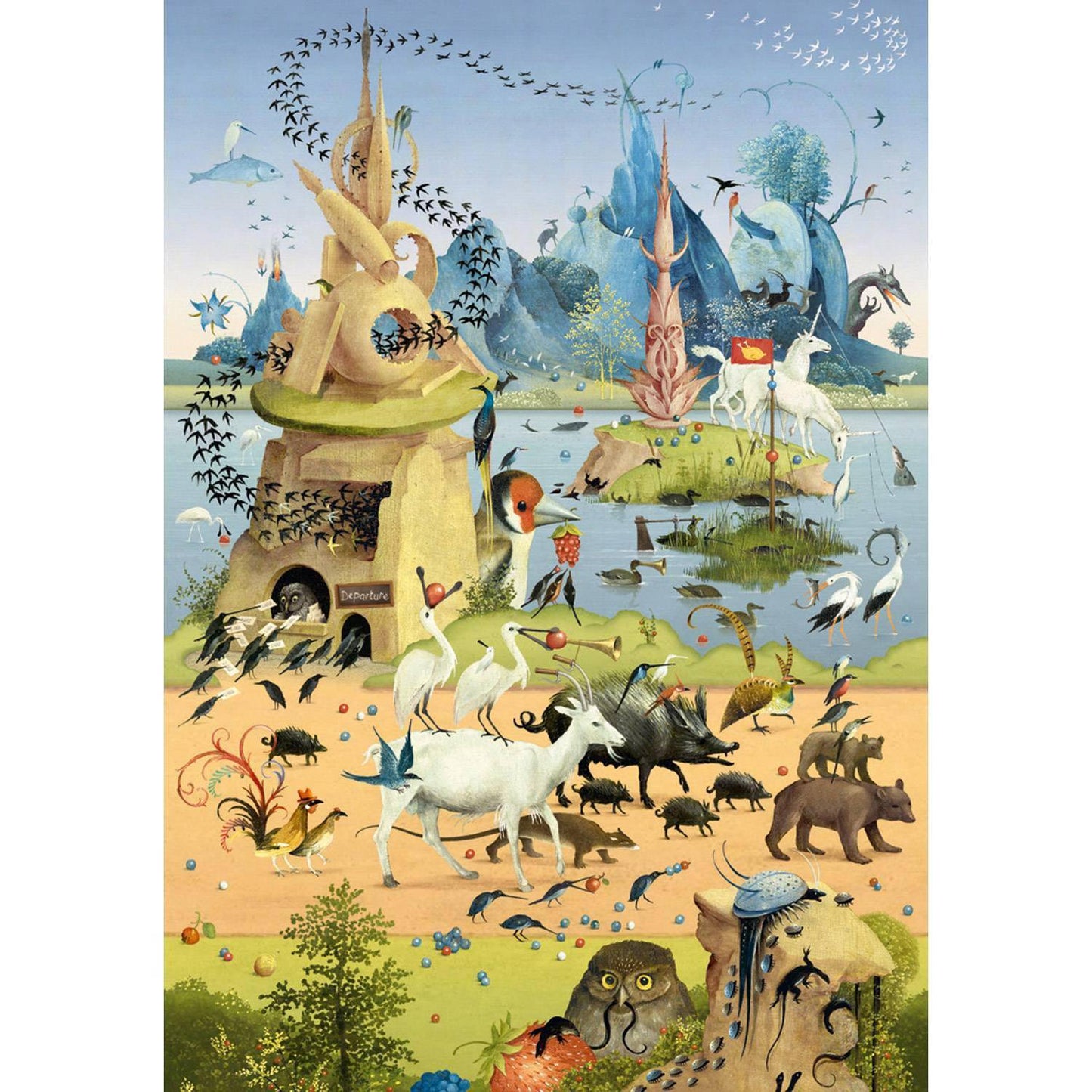 Heye Puzzle - Take A Trip With Hieronymus Bosch - The German Bookstore ZA