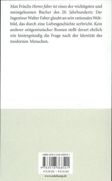 Homo Faber - The German Bookstore ZA