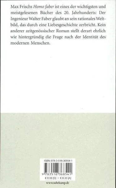 Homo Faber - The German Bookstore ZA