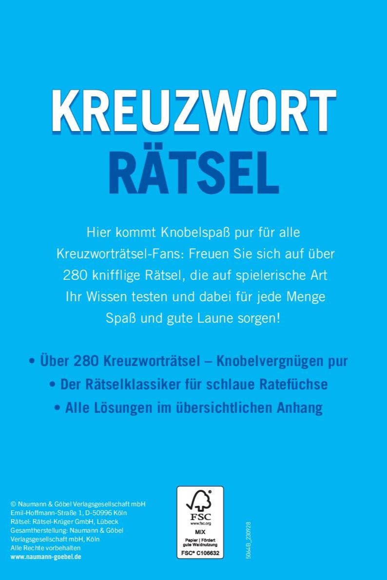 Kreuzworträtsel, Band 1 - The German Bookstore ZA