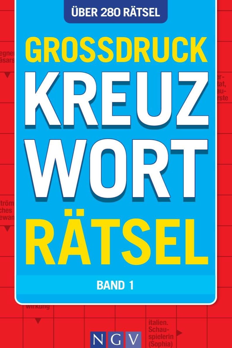 Kreuzworträtsel, Band 1 - GROSSDRUCK - The German Bookstore ZA