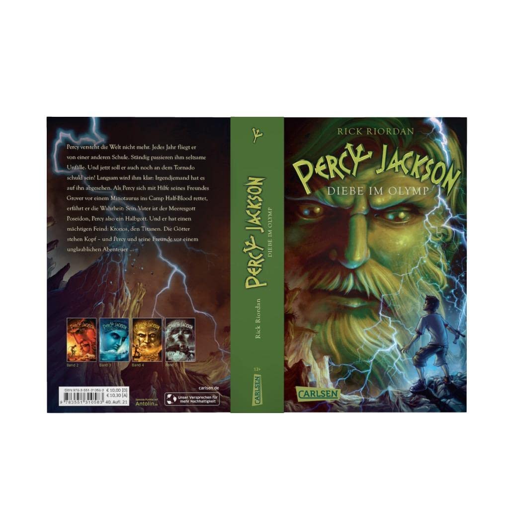 Percy Jackson 1 - Diebe im Olymp - The German Bookstore ZA