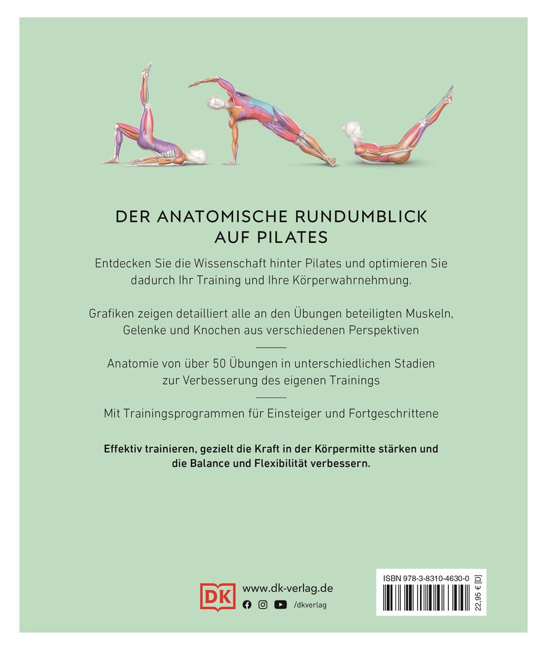 Pilates - Die Anatomie verstehen - The German Bookstore ZA