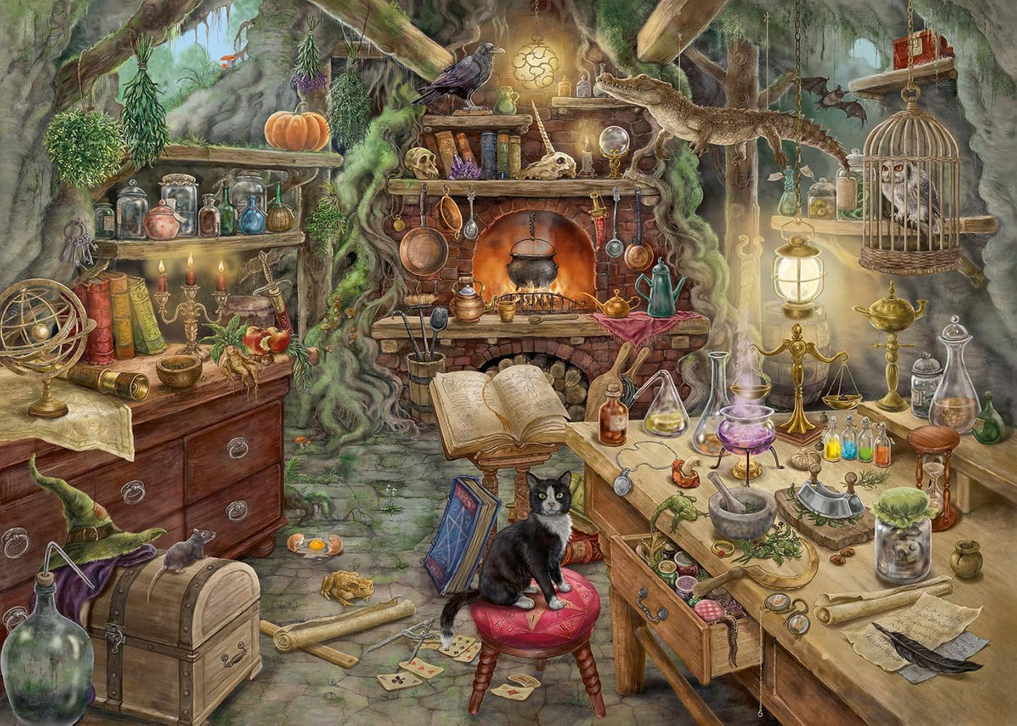 Ravensburger EXIT Puzzle - Hexenküche / Witches' Kitchen - The German Bookstore ZA