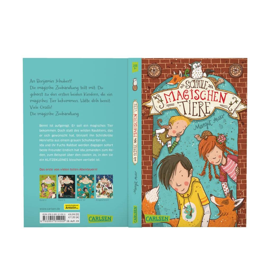 Schule der Magischen Tiere Band 1 - The German Bookstore ZA