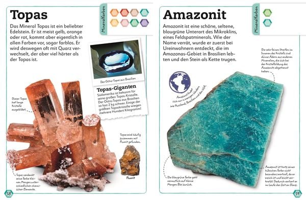 Steine und Mineralien - The German Bookstore ZA