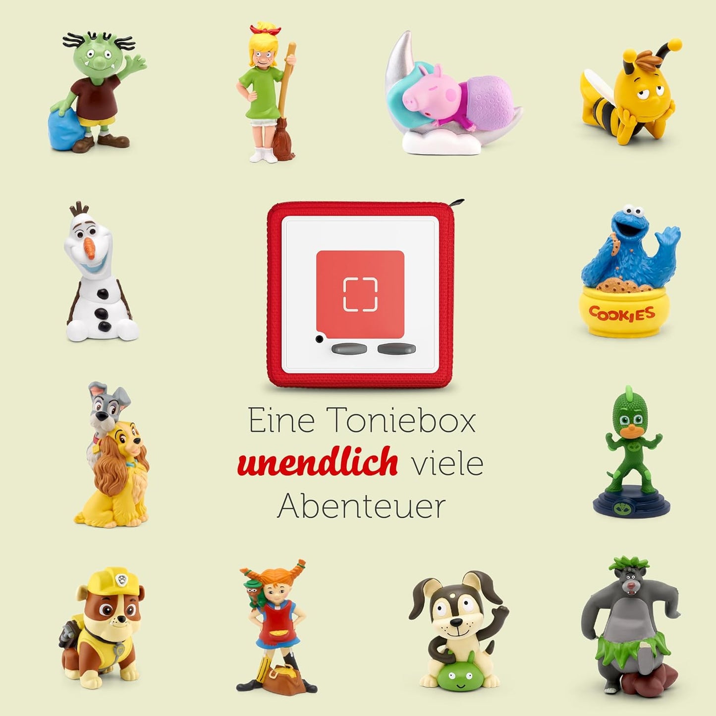 tonies Hörfigur für Toniebox, Emil Grünbär und die Bande – Abenteuer im Wald