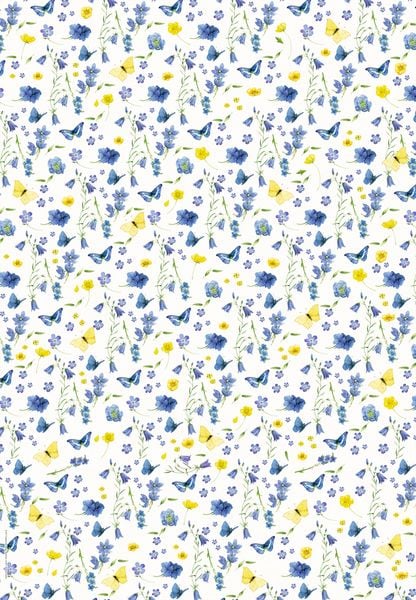 Wrapping paper book - Herbs & Flowers - The German Bookstore ZA