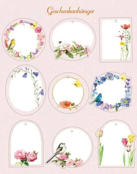 Wrapping paper book - Herbs & Flowers - The German Bookstore ZA