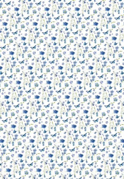 Wrapping paper book - Pure Nature Blue - The German Bookstore ZA