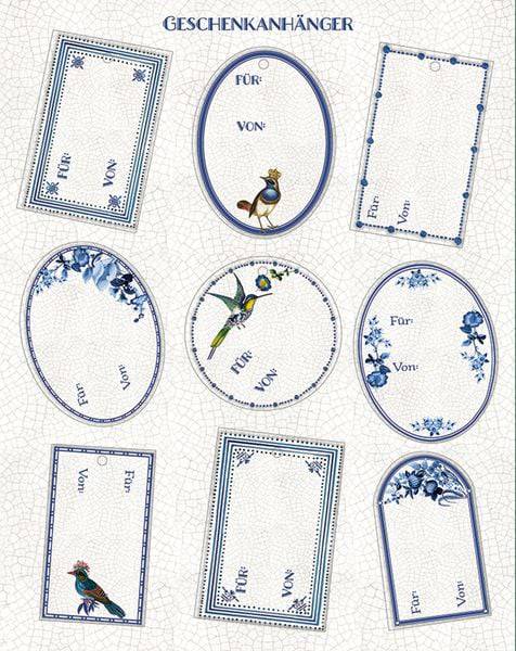 Wrapping paper book - Royal Blue - The German Bookstore ZA