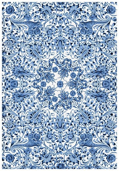 Wrapping paper book - Royal Blue - The German Bookstore ZA