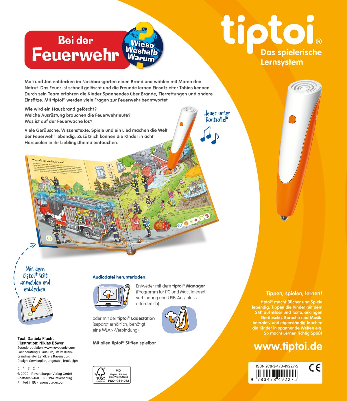 Bei der Feuerwehr tiptoi