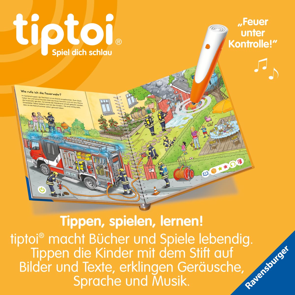 Bei der Feuerwehr tiptoi