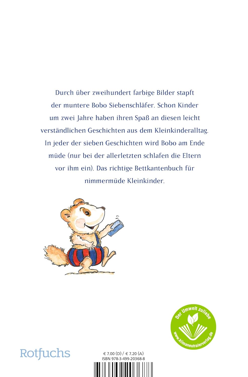 Bobo Siebenschläfer: Bildgeschichten für ganz Kleine