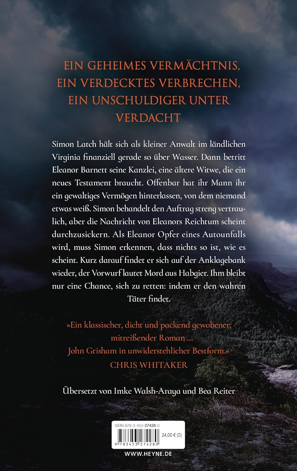 Das Vermächtnis - John Grisham