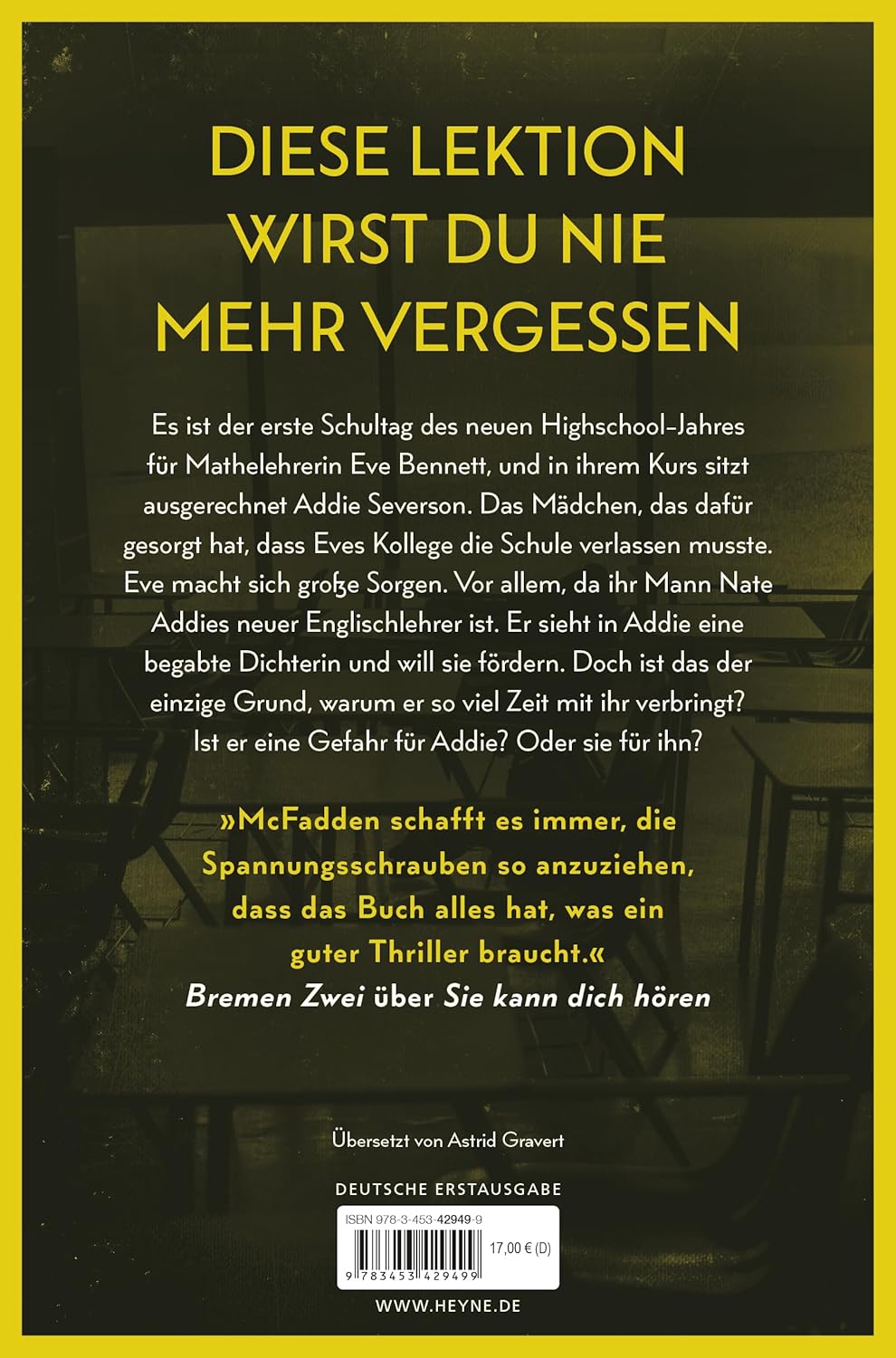 Der Lehrer – Will er dir helfen oder will er deinen Tod?