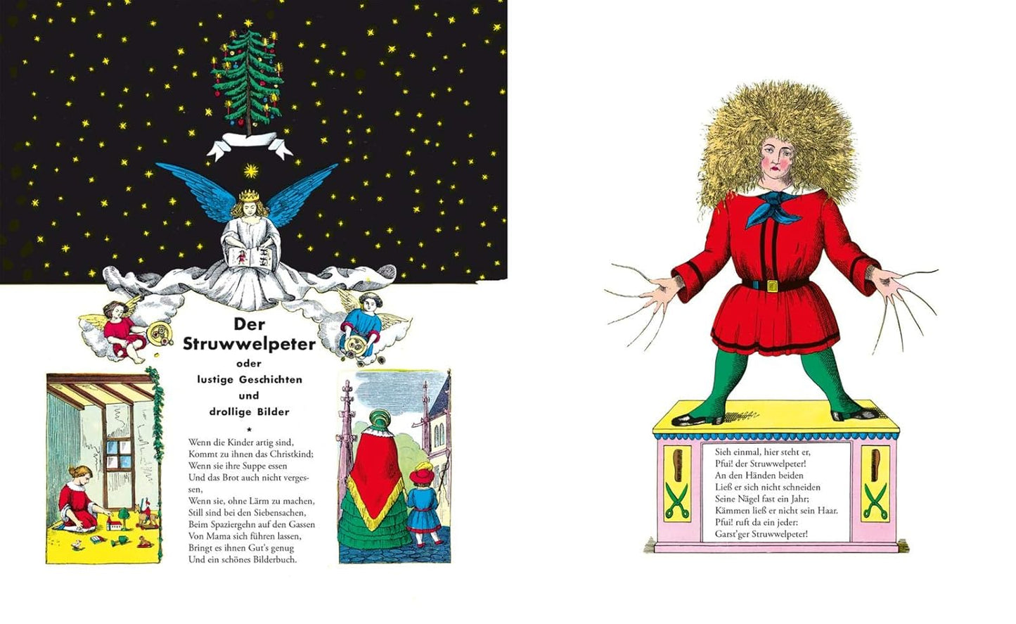 DerStruwwelpeter, deutscher Bilderbuch Klassiker