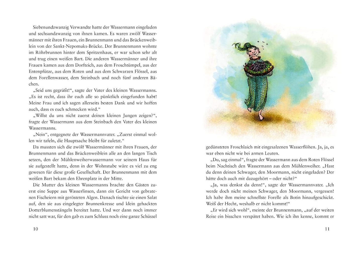 Der kleine Wassermann: gebundene Ausgabe bunt illustriert
