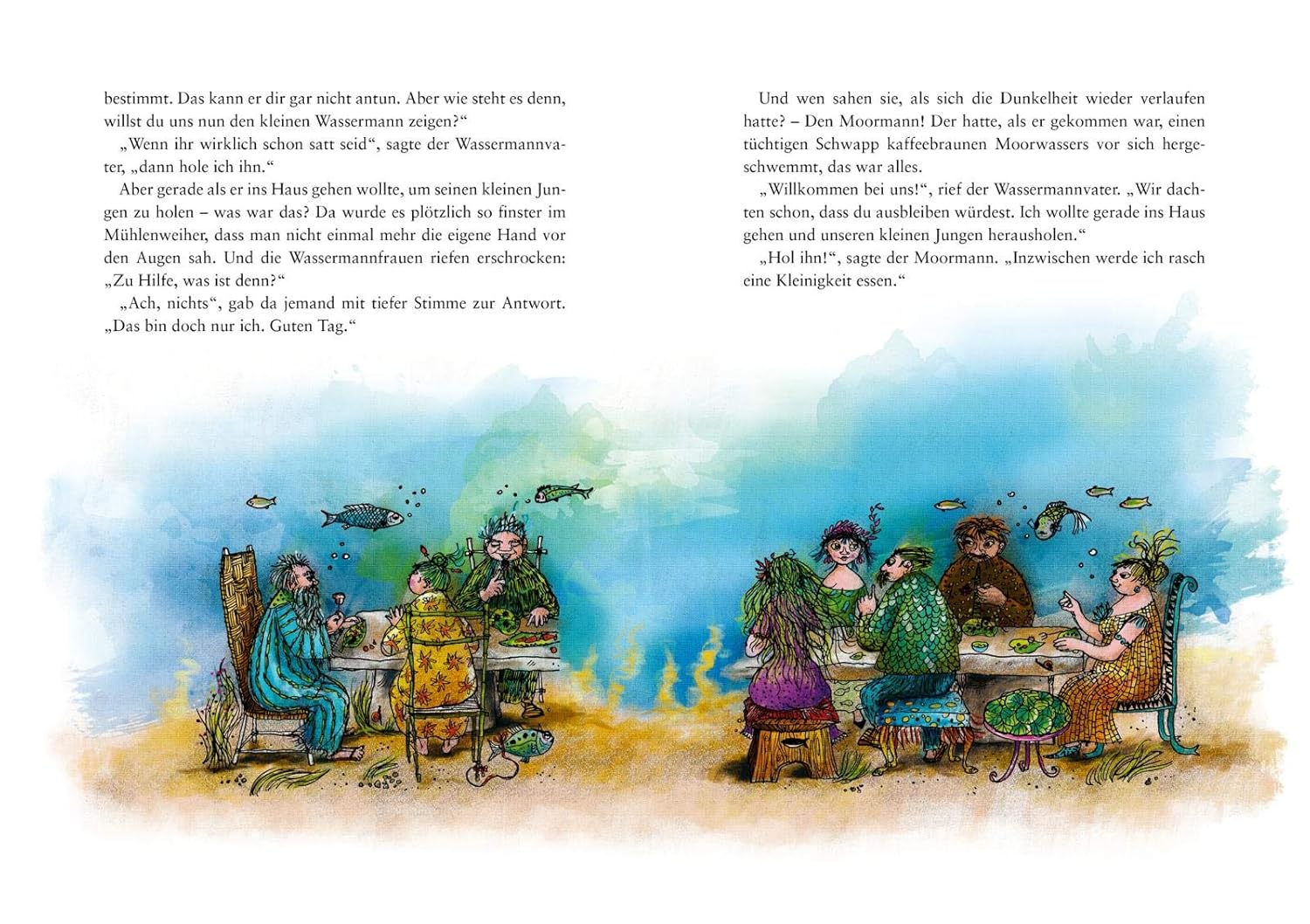 Der kleine Wassermann: gebundene Ausgabe bunt illustriert