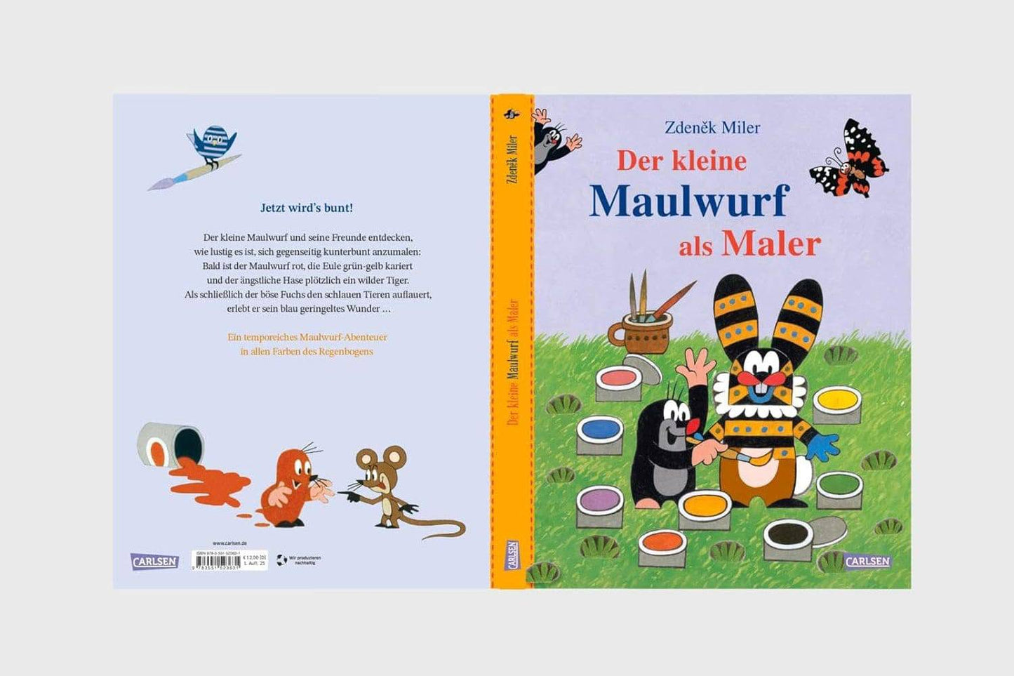 Der kleine Maulwurf als Maler