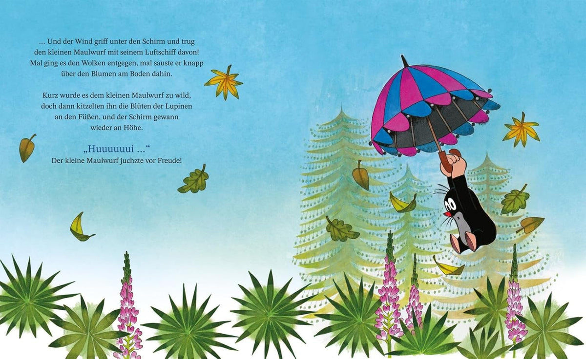 Der kleine Maulwurf und der Regenschirm