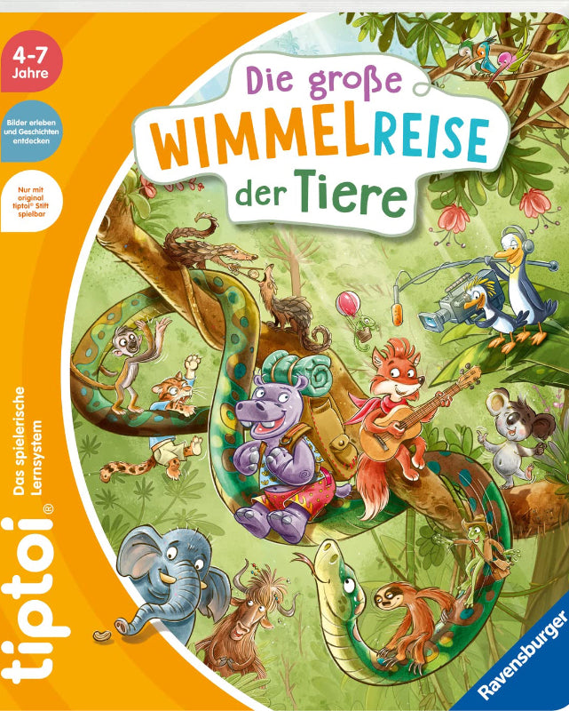 Die große Wimmelreise der Tiere