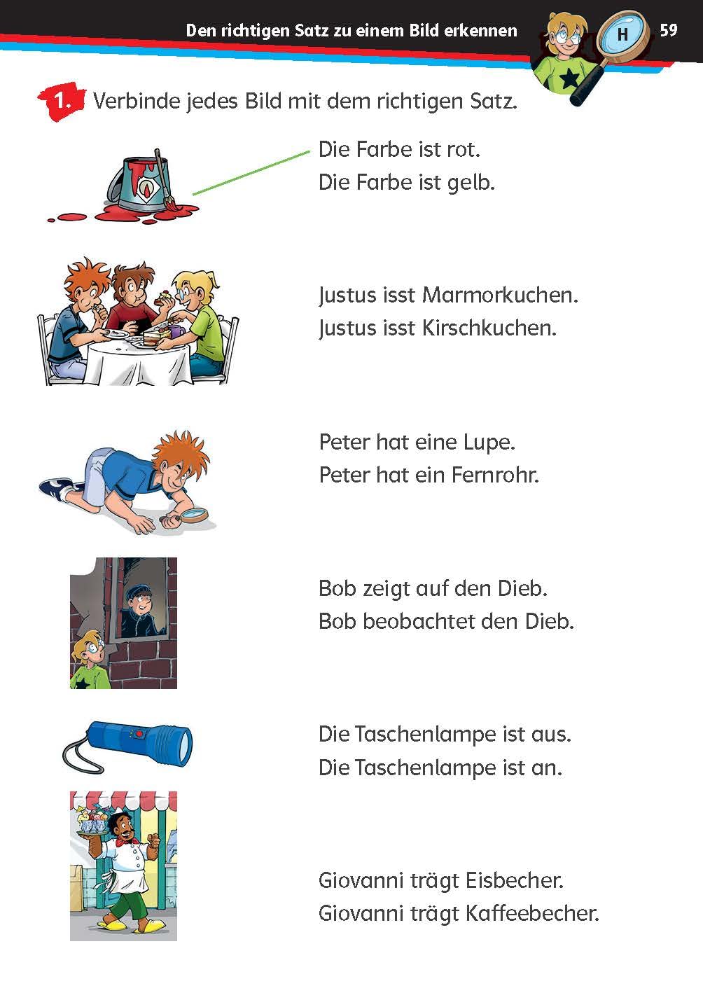 Die drei ??? Kids: Mein Übungsheft Deutsch