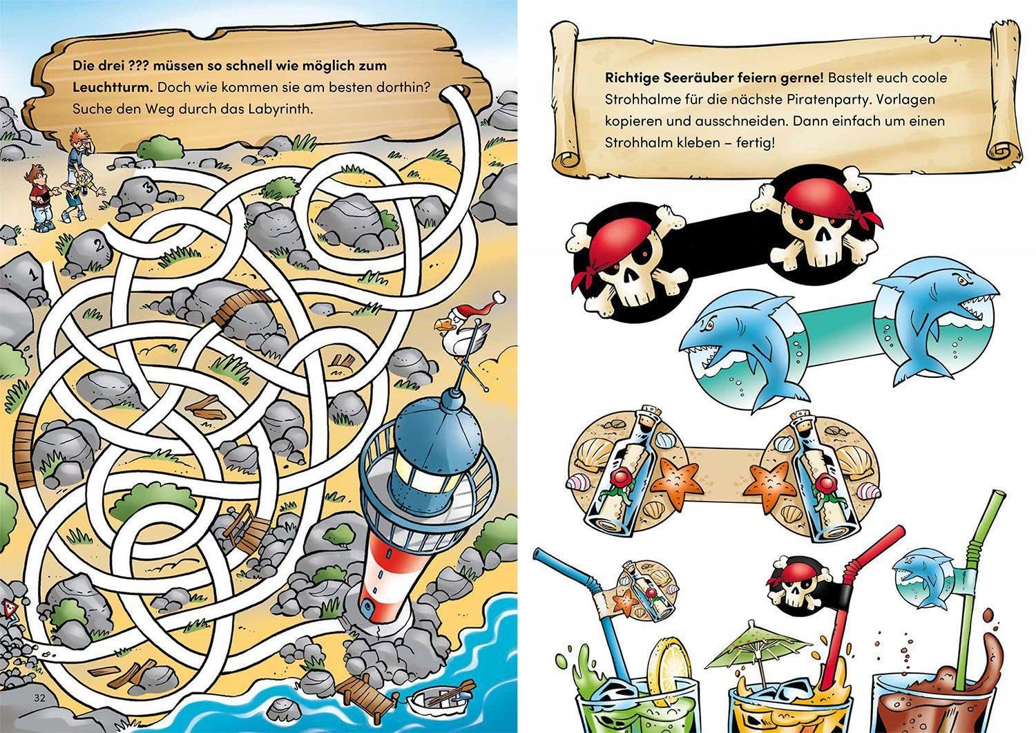 Die drei ??? Kids Ferienrätselbuch