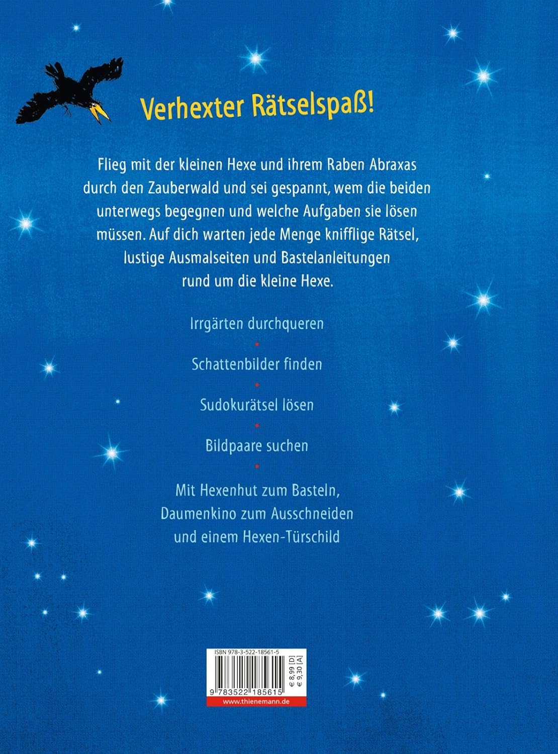 Die kleine Hexe: Mein großes Zauber-Rätsel-Buch