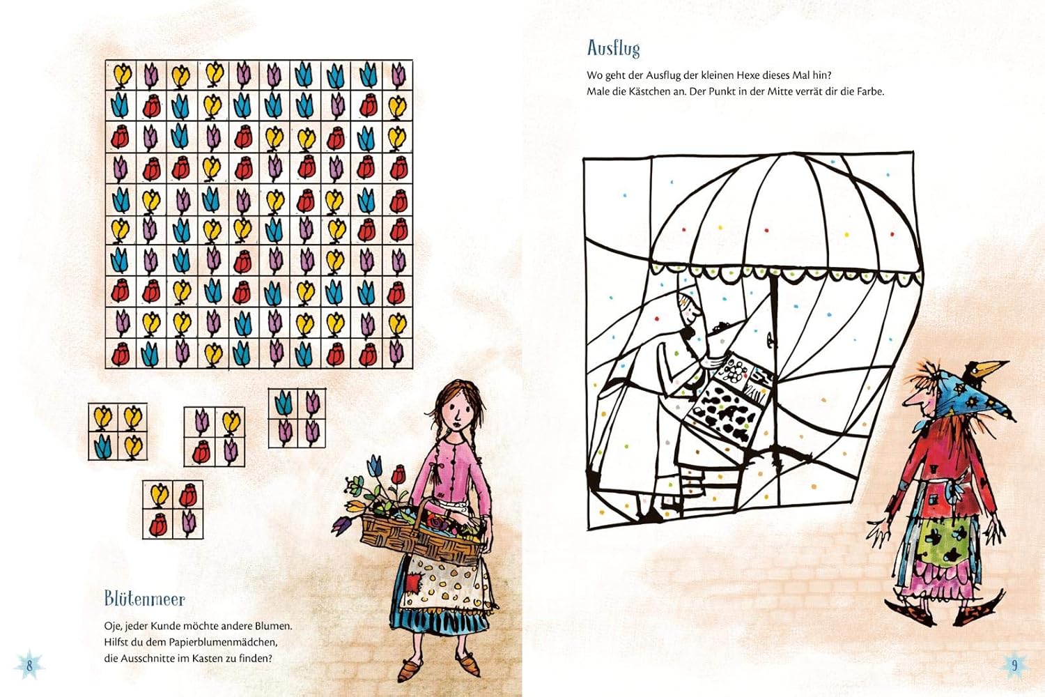 Die kleine Hexe: Mein großes Zauber-Rätsel-Buch