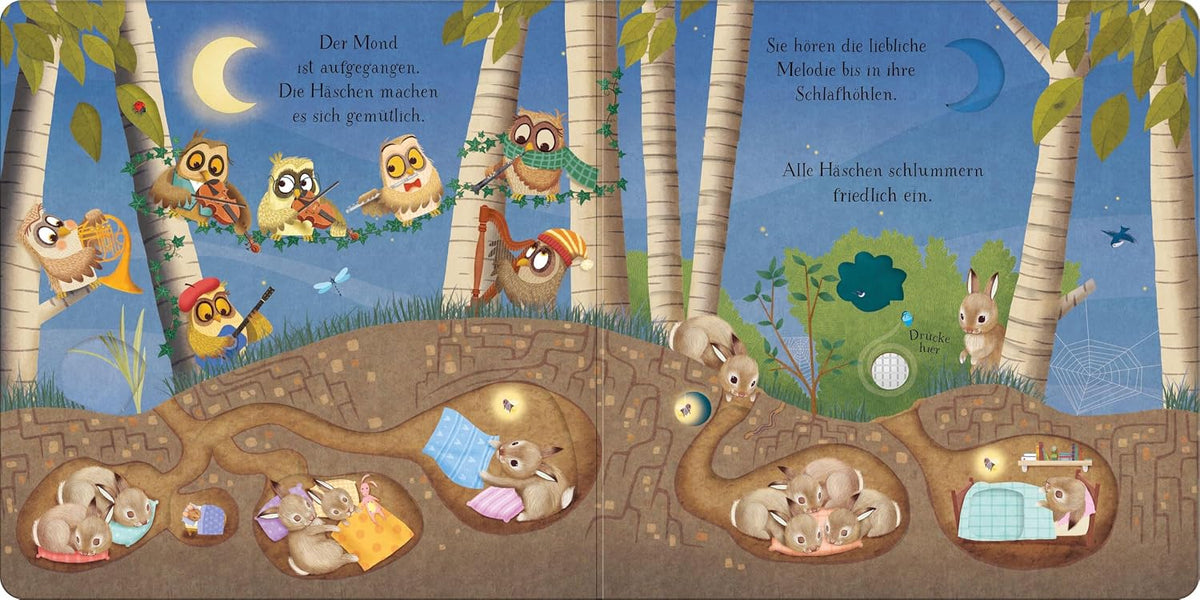 Einschlafen mit dem Eulen-Orchester