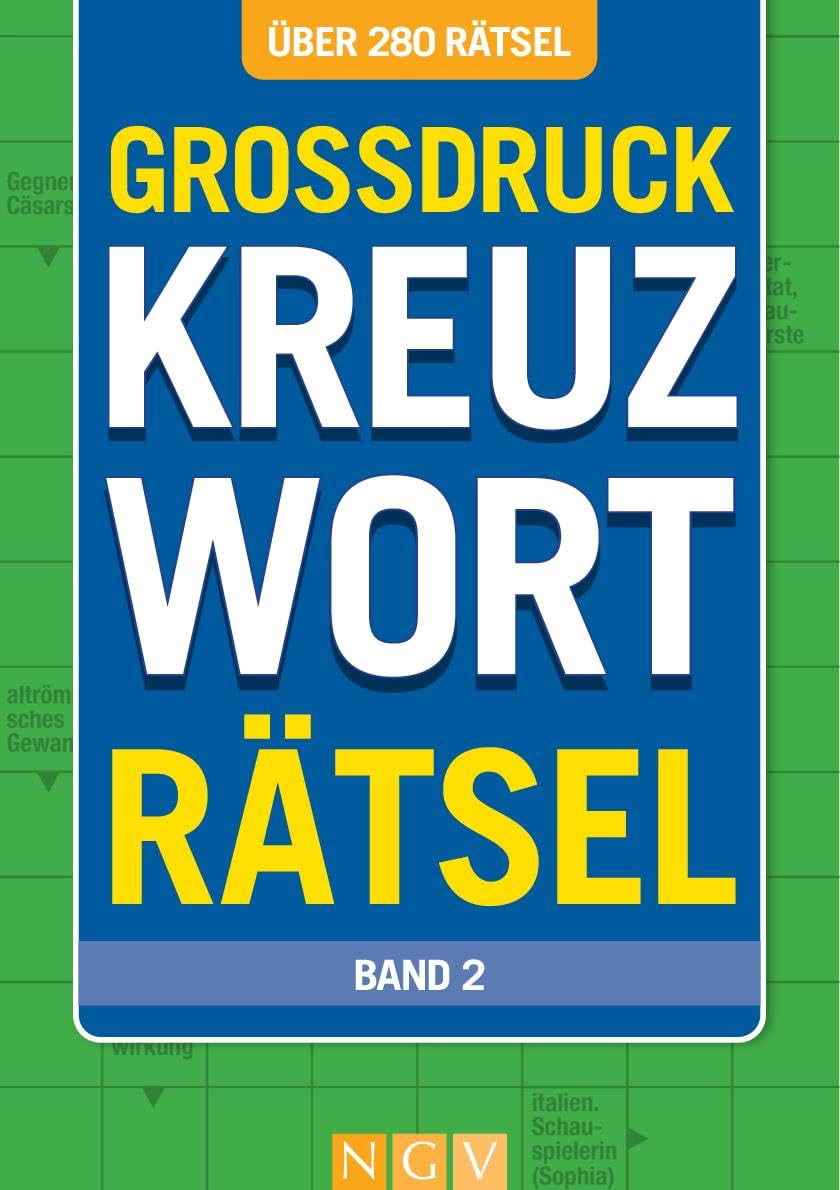 Großdruck Kreuzworträtsel • Band 2