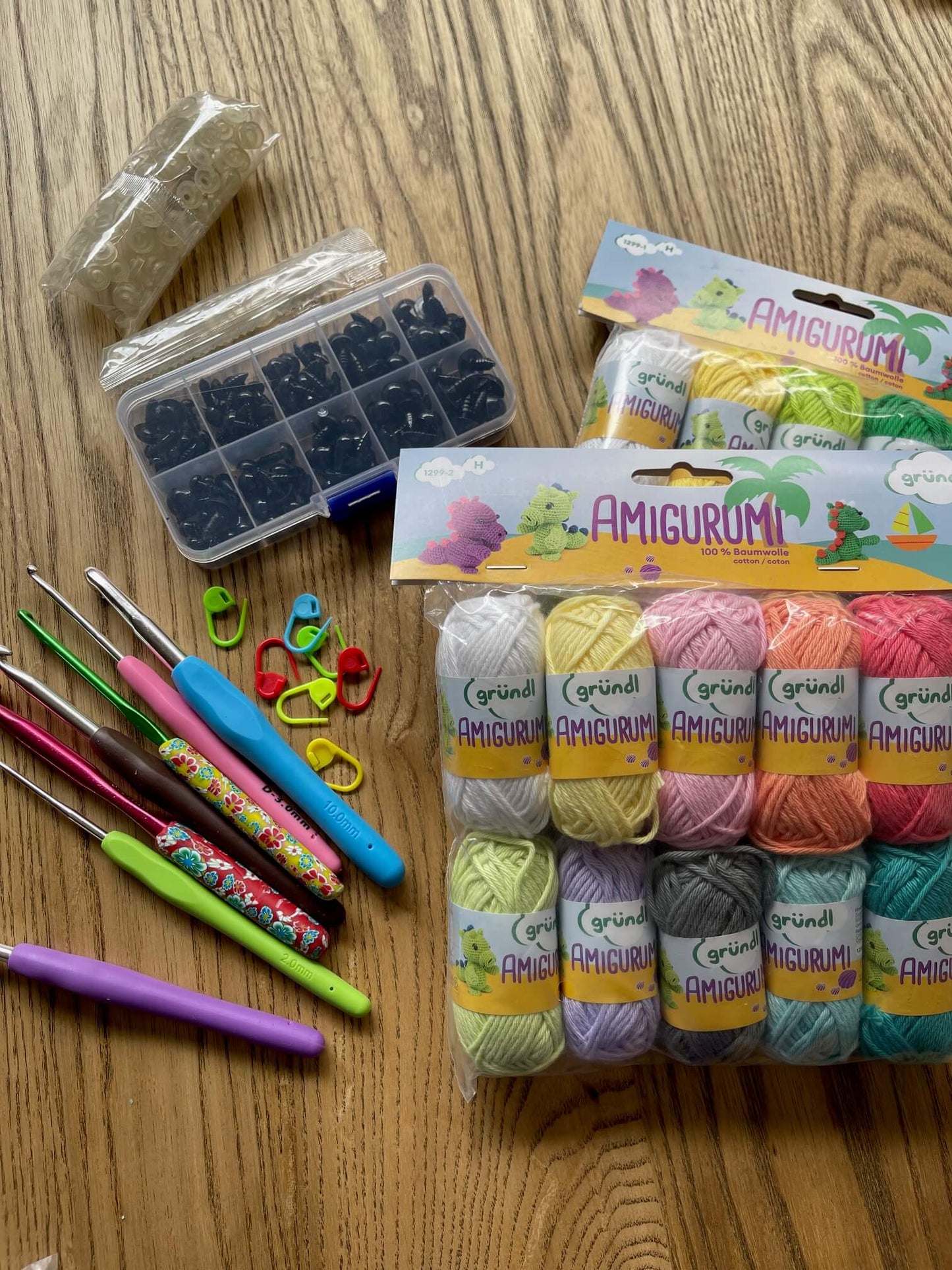 Das Amigurumi-Häkelset