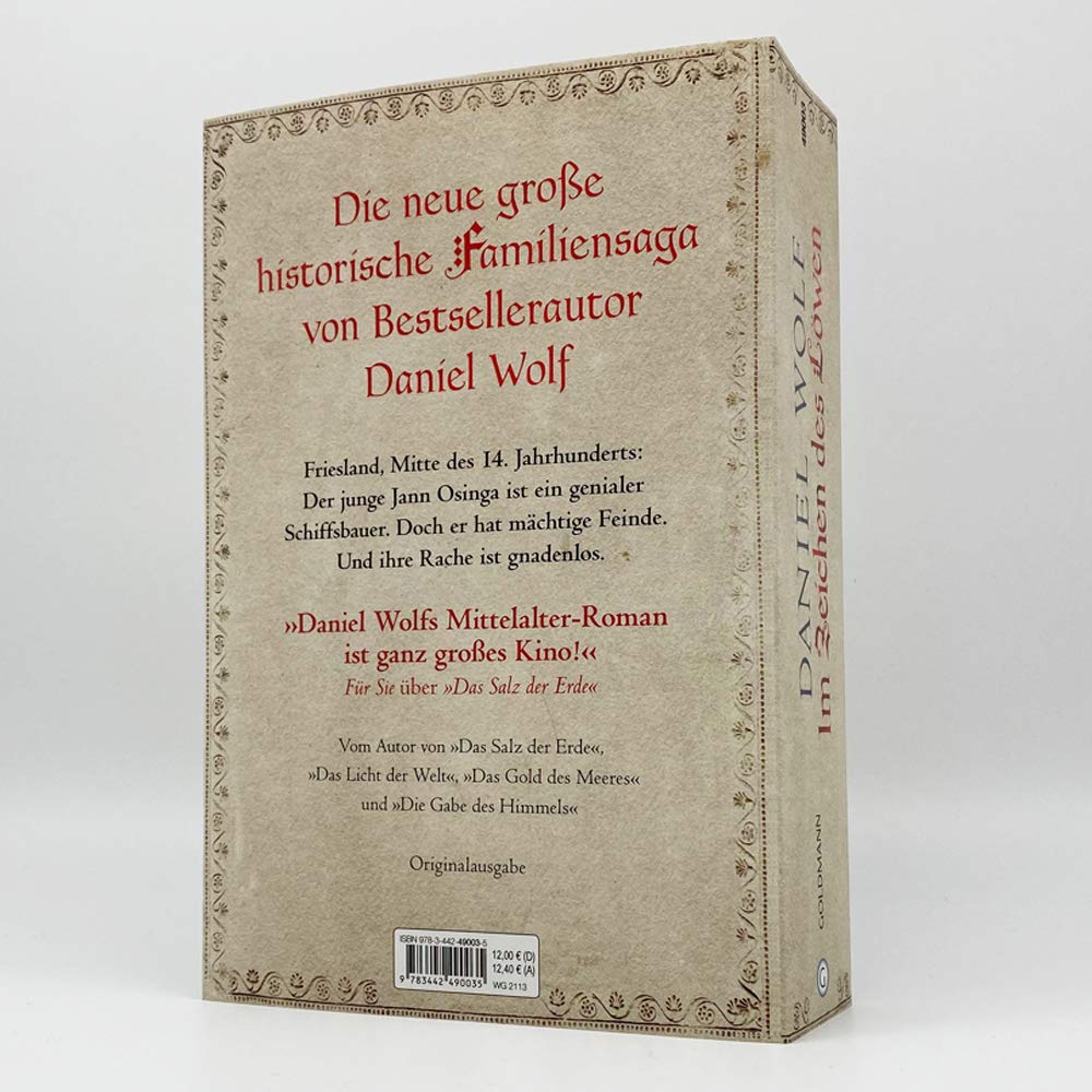 Im Zeichen des Löwen: Historischer Roman (Friesen-Saga, Band 1)