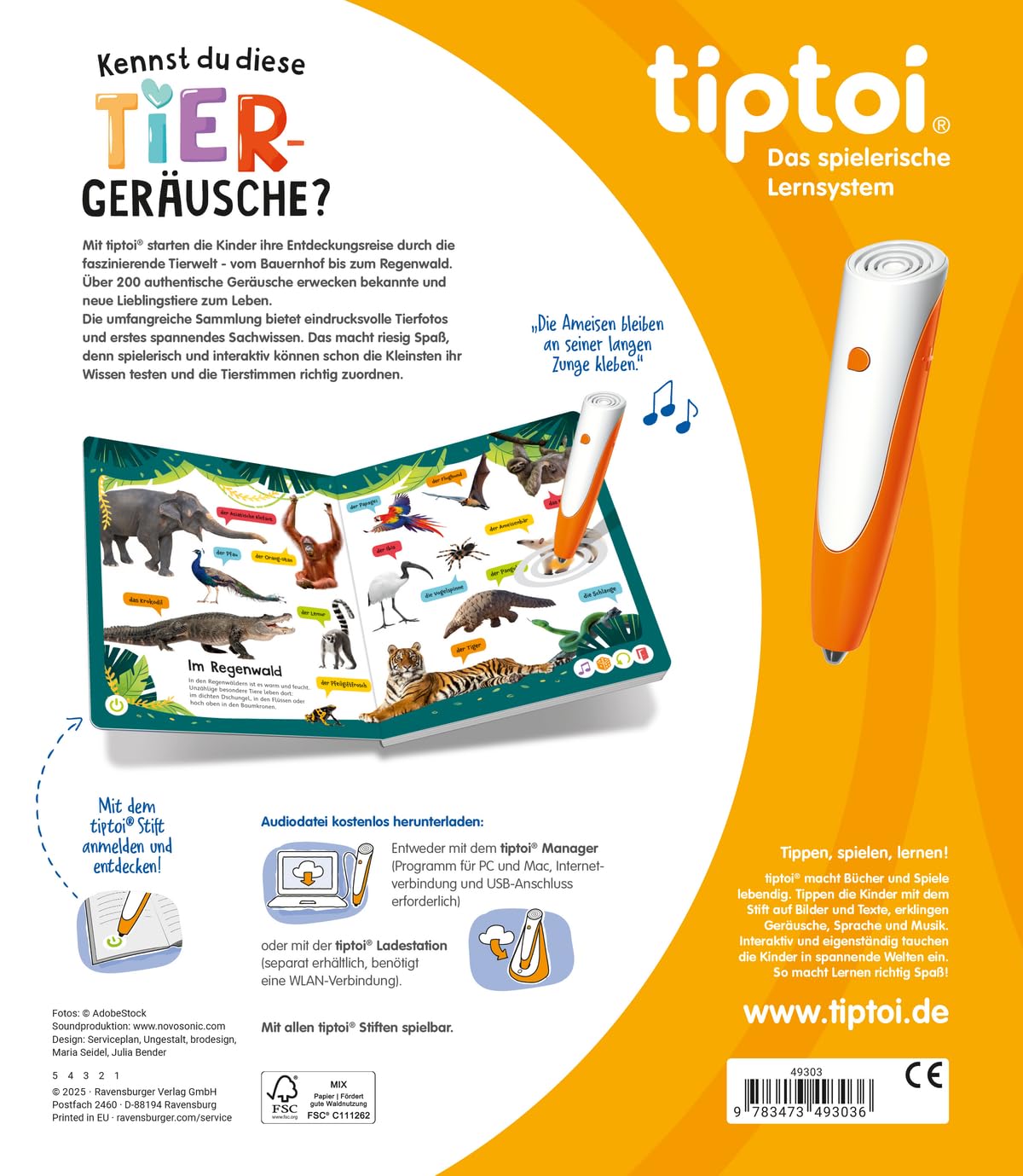 Kennst du diese Tiergeräusche?