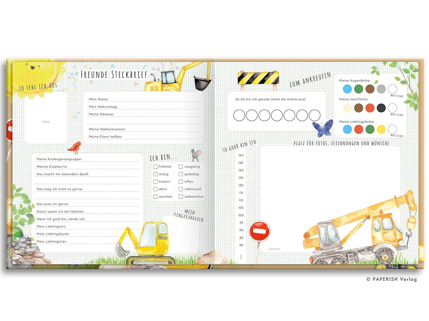 Kindergartenfreunde - BAUSTELLE: ein Album für meine ersten Freunde